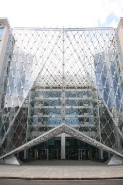 Londra 'nın finans bölgesinde binalar