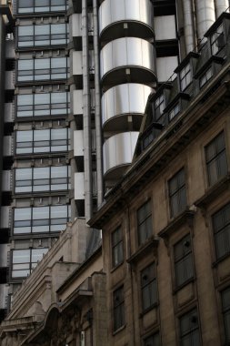 Londra 'nın finans bölgesinde binalar