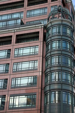 Londra 'nın finans bölgesinde binalar