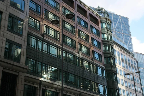 Edificios Distrito Financiero Londres —  Fotos de Stock