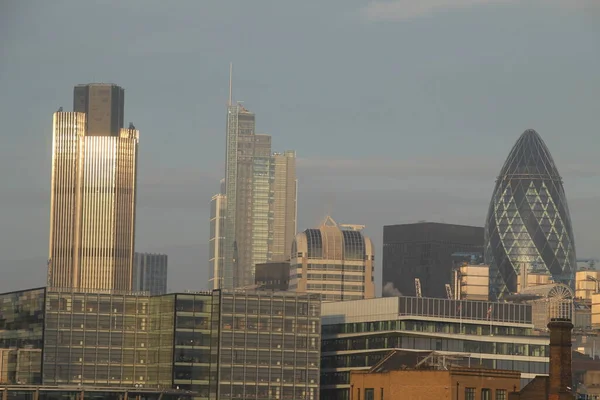 Buildings Finance District London — Stock Photo, Image