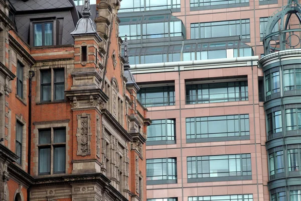 Будинки Фінансовому Районі Лондона — стокове фото