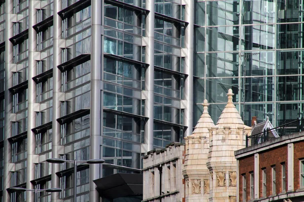 Buildings Finance District London — Stock Photo, Image