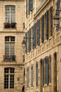 Fransa 'nın Bayonne şehrinin manzarası