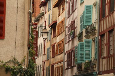 Fransa 'nın Bayonne şehrinin manzarası