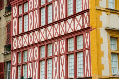 Fransa 'nın Bayonne şehrinin manzarası