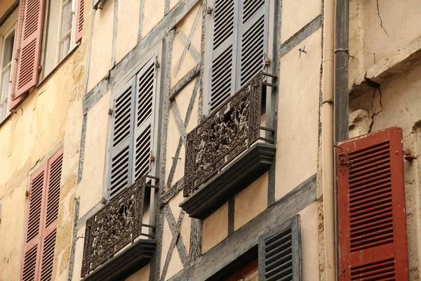 Vista Cidade Velha Bayonne França — Fotografia de Stock