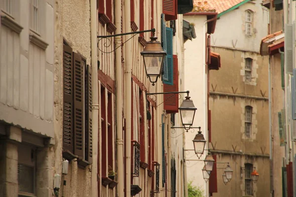 Vista Cidade Velha Bayonne França — Fotografia de Stock