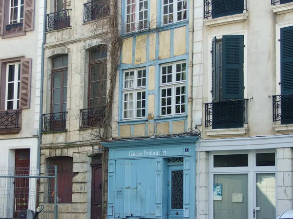 Vista Del Casco Antiguo Bayona Francia — Foto de Stock