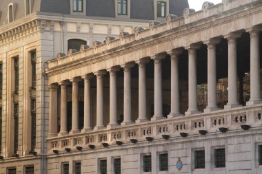 İspanya 'nın Bilbao şehrinde şehir manzarası