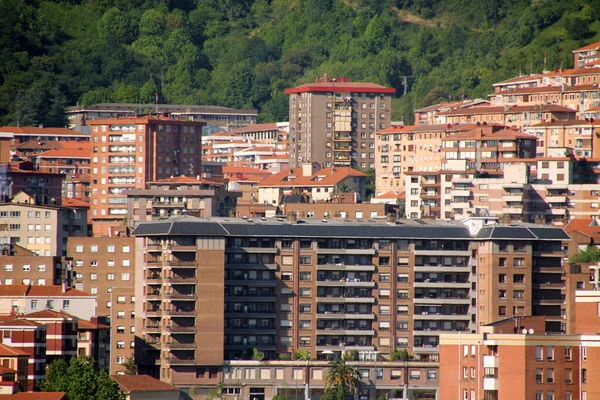 Urbanscape Sousedství Bilbao Španělsko — Stock fotografie