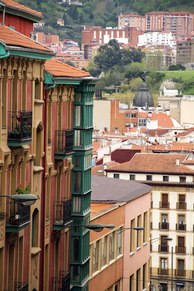 Edificio Barrio Bilbao —  Fotos de Stock