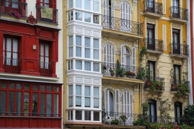 Bilbao mahallesinde bir bina.