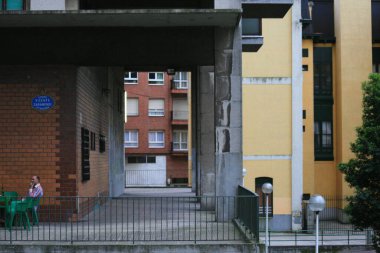 Bilbao mahallesinde bir bina.