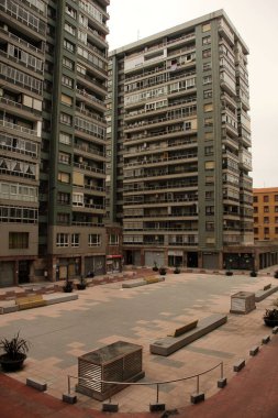 Bilbao mahallesindeki apartmanlar