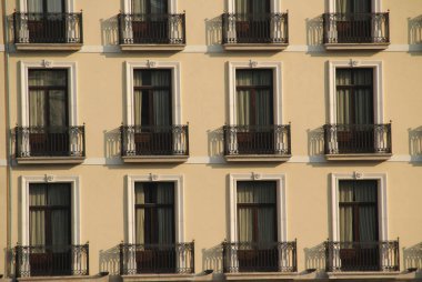 Bilbao mahallesindeki apartmanlar