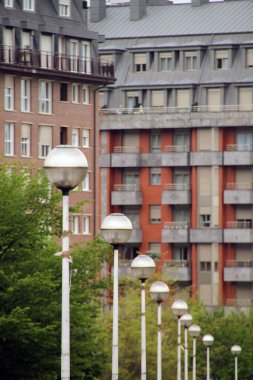 Bilbao mahallesindeki apartmanlar