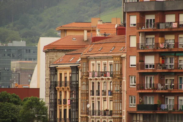 Edificio Barrio Bilbao —  Fotos de Stock