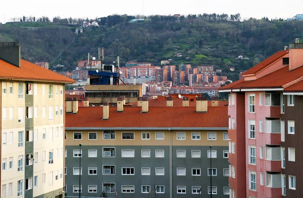 Gebäude Einem Viertel Von Bilbao — Stockfoto