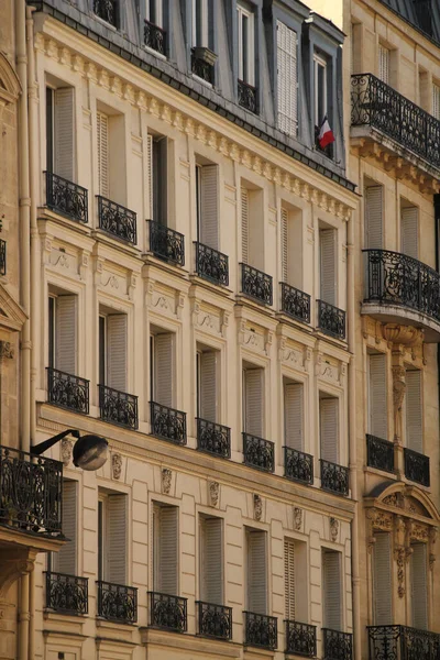Classic Architecture Downtown Paris — Stock Photo, Image