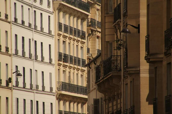 Klasszikus Építészet Párizs Belvárosában — Stock Fotó