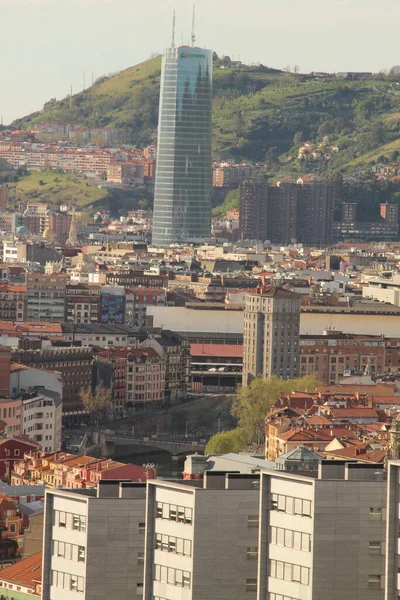 Apartmenthäuser Einem Viertel Von Bilbao — Stockfoto