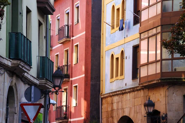 Apartamentos Bloques Barrio Bilbao — Foto de Stock