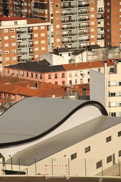 Apartamentos Bloques Barrio Bilbao — Foto de Stock
