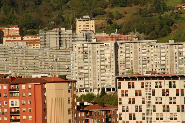 Appartamenti Blocchi Quartiere Bilbao — Foto Stock