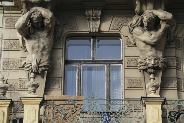 Estatua Palacio Praga — Foto de Stock