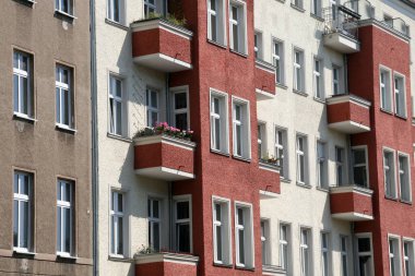 Berlin şehir merkezinde bina.