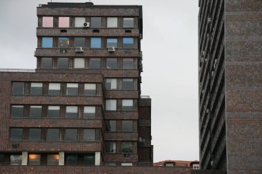 İspanya 'nın Bilbao şehrinde şehir manzarası