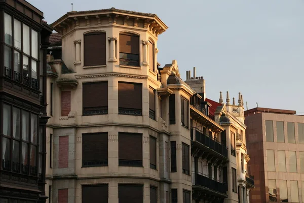 Urbanscape Bairro Bilbau Espanha — Fotografia de Stock