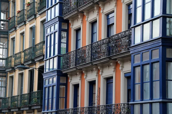 Stadtbild Einem Viertel Von Bilbao Spanien — Stockfoto