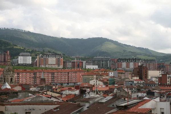 Paisaje Urbano Barrio Bilbao España — Foto de Stock