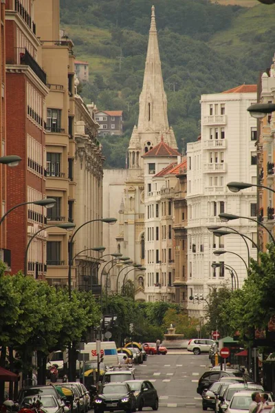 Urbanscape Neighborhood Bilbao Spain — Stock Photo, Image