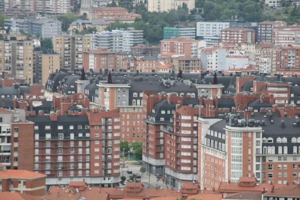 Stadtbild Einem Viertel Von Bilbao Spanien — Stockfoto