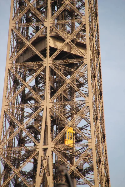 Detalj Eiffeltornet Paris — Stockfoto