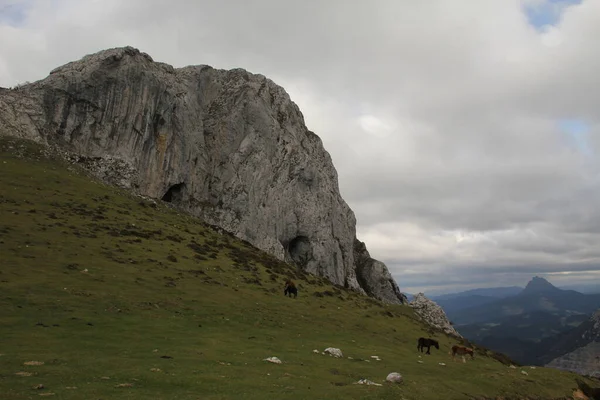 Berg Baskien — Stockfoto