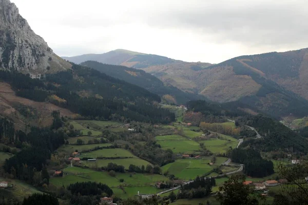 Montagna Nei Paesi Baschi — Foto Stock