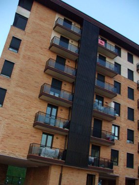 Bilbao mahallesinde bir bina.