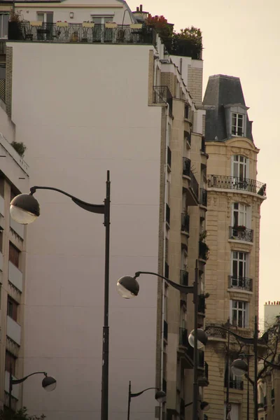 Byggnad Centrala Paris — Stockfoto