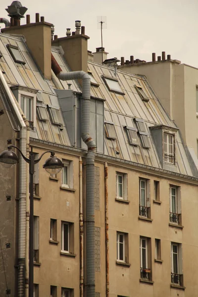 Byggnad Centrala Paris — Stockfoto