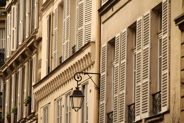 Facciata Classico Condominio Parigi — Foto Stock