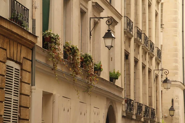 Facciata Classico Condominio Parigi — Foto Stock