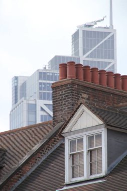 Londra şehir merkezinde şehir manzarası