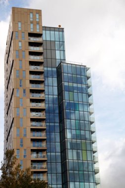 Londra şehir merkezinde bir bina.