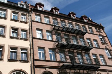 Nuremberg 'in manzarası