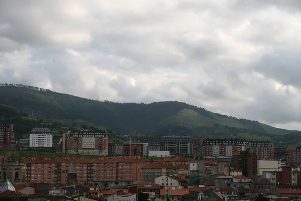 Vista Bilbao Desde Una Colina — Foto de Stock