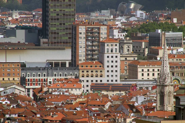 Vista Bilbao Desde Una Colina —  Fotos de Stock